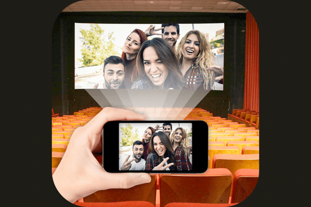 Aplicativo para projetar celular na parede